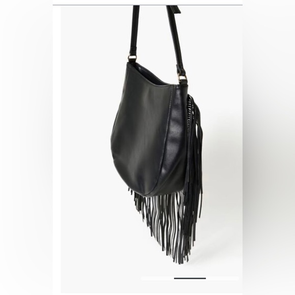 Forever 21 faux leather fringe bag - Picture 2 of 12